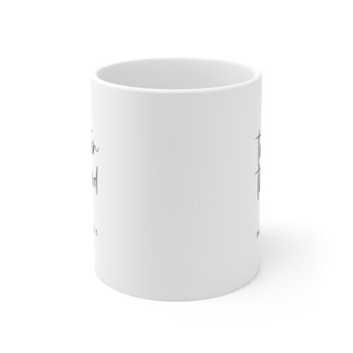 Alternative view of Trust in the Lord Mug — Proverbs 3:5 Inspirational Coffee Cup